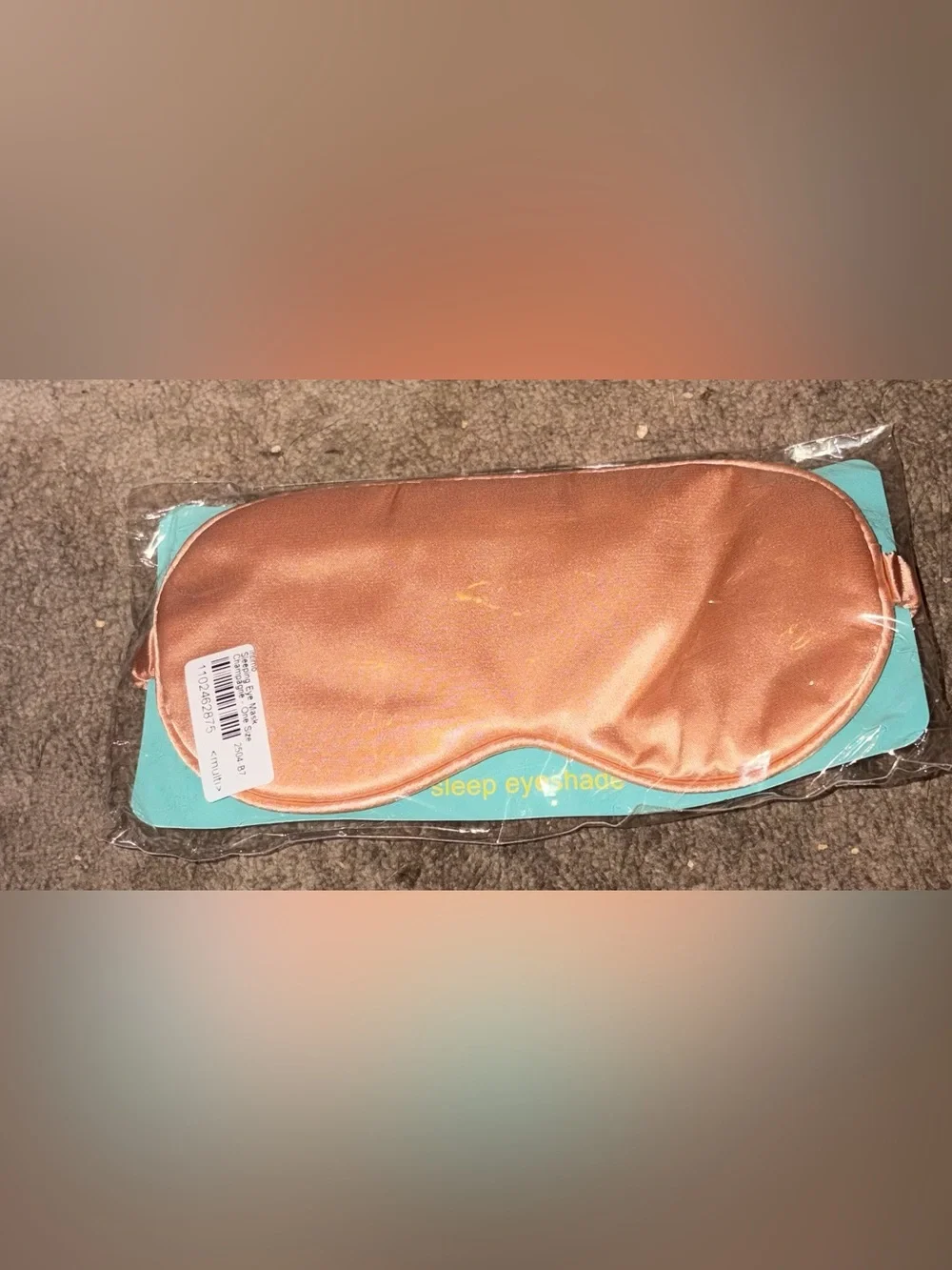 Satin Sleep Eye Mask - Rose Copper